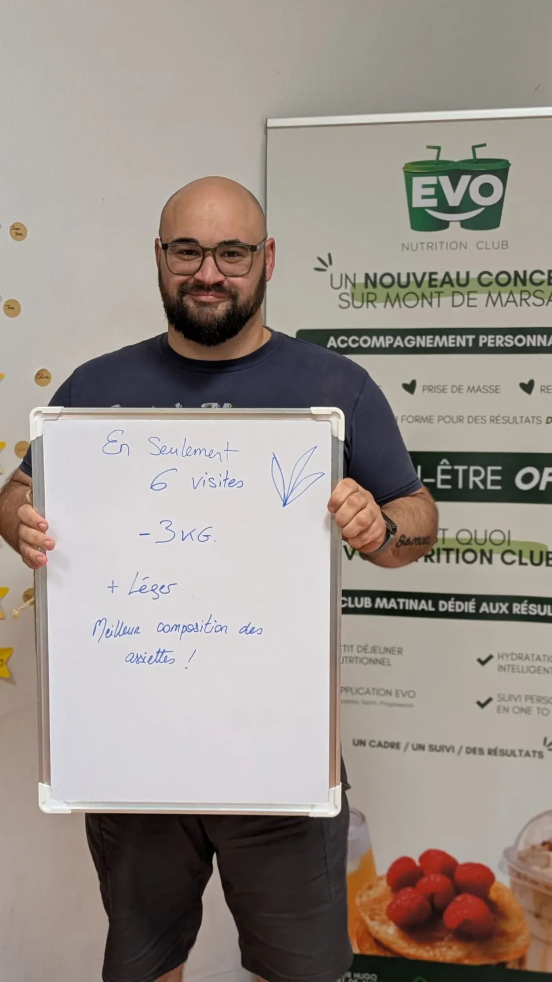 Résultat réel d'un membre de nos clubs Nutrition — photo 4