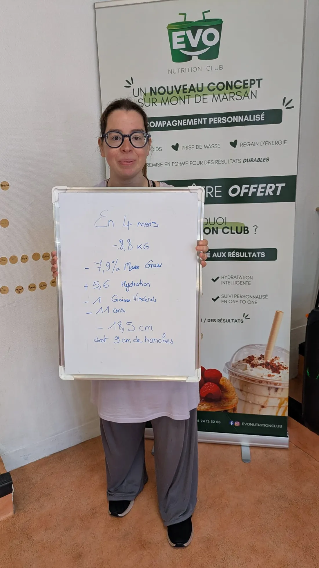 Résultat réel d'un membre de nos clubs Nutrition — photo 7 sur 29